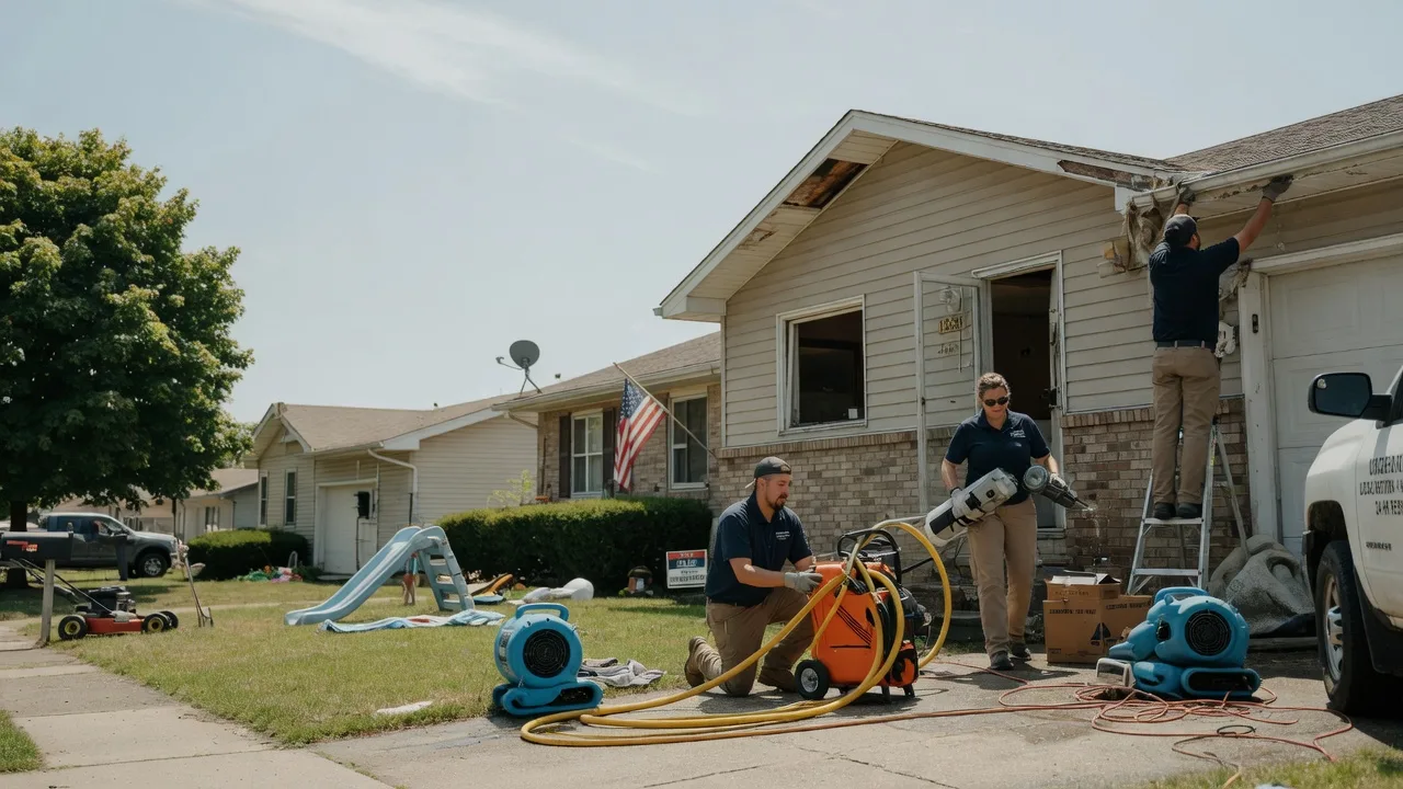 Water Damage Restoration in Bureau, IL near me